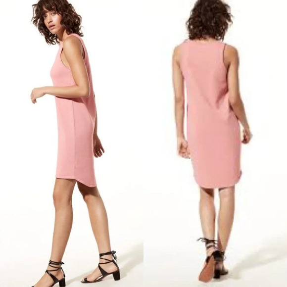 Aritzia Babtaton Light Pink Florian  Dress Sz XS - Picture 2 of 11